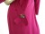 Vintage 1980's Fuchsia Criss Cross Silk Dress