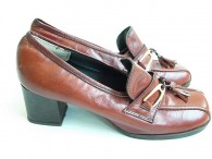 Vintage 1960's Shoes - Van Eli Tassel Loafer