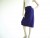 Vintage 1980's St John Purple Knit Straight Skirt