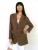 Vintage 1970s Ralph Lauren Brown Tweed Blazer