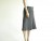 Vintage 1970's Cashmere skirt - Gray Ballantyne Ribbed Skirt