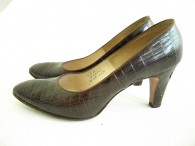 Vintage Shoes Andrew Geller Alligator Pump