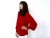 Vintage 1980s Red Western Silk Shirt