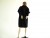 Vintage Black Persian Lamb Fur Coat by Pelz-Gusik