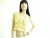 Vintage 1970's Yellow Crochet Vest Sweater