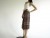 Vintage 1970's Red/Grey Plaid John Meyer Midi Skirt