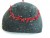 Vintage Charcoal Gray Felt Cloche Hat