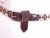 Vintage Cowhide Argyle Woven Belt