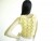 Vintage 1970's Yellow Crochet Vest Sweater