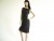 Vintage 1950s wool dress - Wendy Woods Gray Sheath Dress