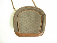 Vintage Susan Gail Taupe Leopard Suede Purse